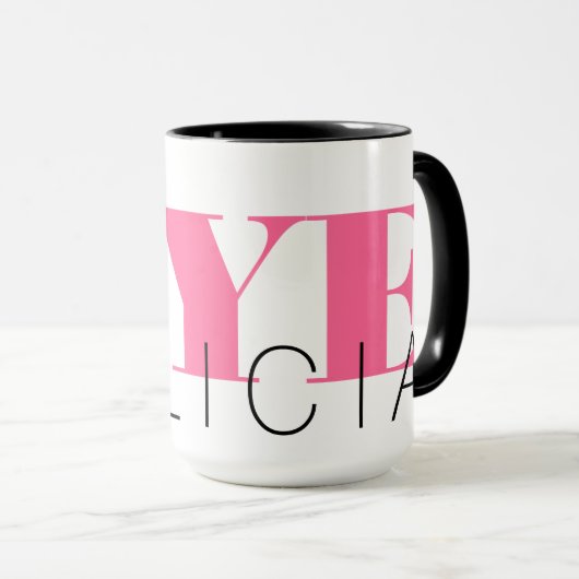 Dag Felicia! Meme Funny Quote Mok (Voorkant rechts)