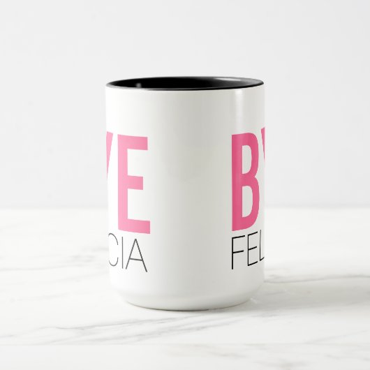 Dag Felicia! Meme Funny Quote Mok (Midden)