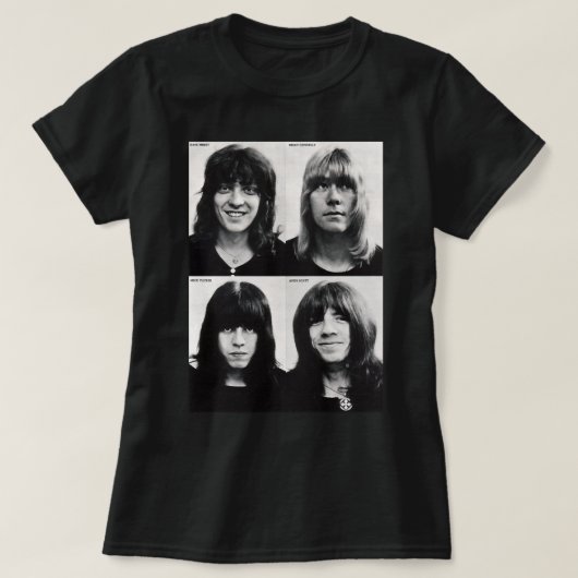 Dag geeft de zoete band grafische kaart voor blikk t-shirt (Design voorkant)