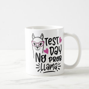 Dag Geen Prob-llama leraar testen Dag 1 Koffiemok