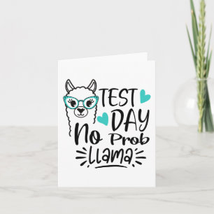 Dag Geen Prob-llama leraar testen Dag 2 Kaart