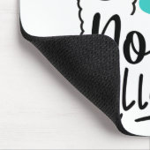 Dag Geen Prob-llama leraar testen Dag 2 Muismat (Hoek)