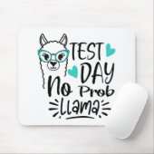 Dag Geen Prob-llama leraar testen Dag 2 Muismat (Met muis)