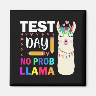 Dag Geen Prob-llama leraar testen Dag 9 Magneet
