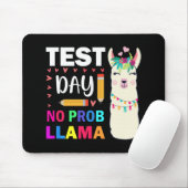 Dag Geen Prob-llama leraar testen Dag 9 Muismat (Met muis)