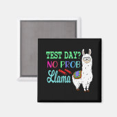 Dag Geen Prob Llama testdag Geen Probllama testdag Magneet (Voorkant / Achterkant)