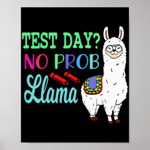 Dag Geen Prob Llama testdag Geen Probllama testdag Poster