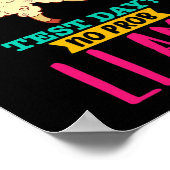 Dag Geen Probllama T Shirt Llama Gift School Proce Poster (Hoek)