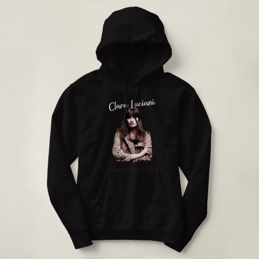 Dag Gift Clara Luciani Hoodie (Design voorkant)