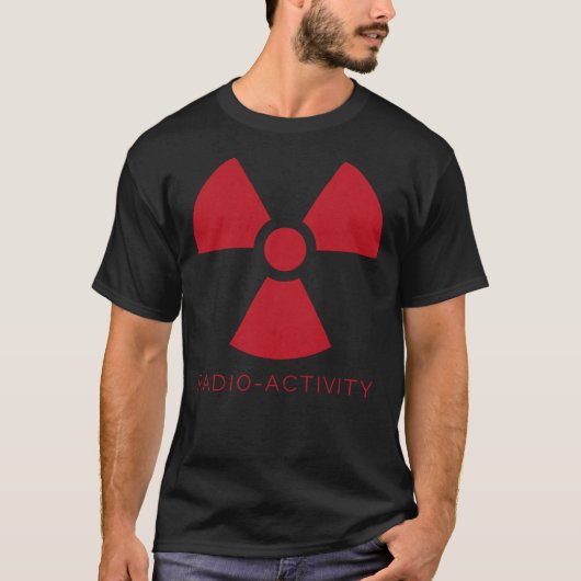 Dag Gift Kraftwerk Radioactiviteit Retro Fan Art D T-shirt (Voorkant)
