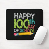 Dag Gift Student Kinder Happy 100 dagen van de sch Muismat (Met muis)