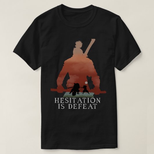 Dag Gifts Sekiro Hesitation is Defect V3B Graphic T-shirt (Design voorkant)