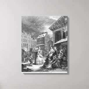 Dag, Goedemorgen, 1738 Canvas Afdruk