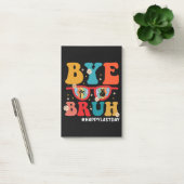 Dag gozer leraar fijne laatste schooldag zomer  post-it® notes (Kantoor)