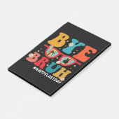 Dag gozer leraar fijne laatste schooldag zomer  post-it® notes (Schuin)
