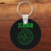 Dag grafisch Iers grappige St. Patrick's Day wisku Sleutelhanger (Voorkant)