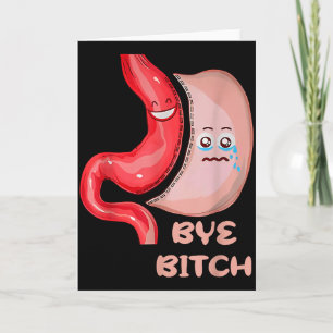 Dag Grappige Gastric Sleeve Chirurgie Maag  Kaart