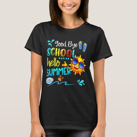Dag Hallo Zomer overdag van S T-shirt (Voorkant)