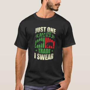 Dag Handel Dag Handelaar Kaarsgrafiek Stier Walvis T-shirt