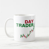 Dag Handelaar Stock Trader Koffiemok (Links)