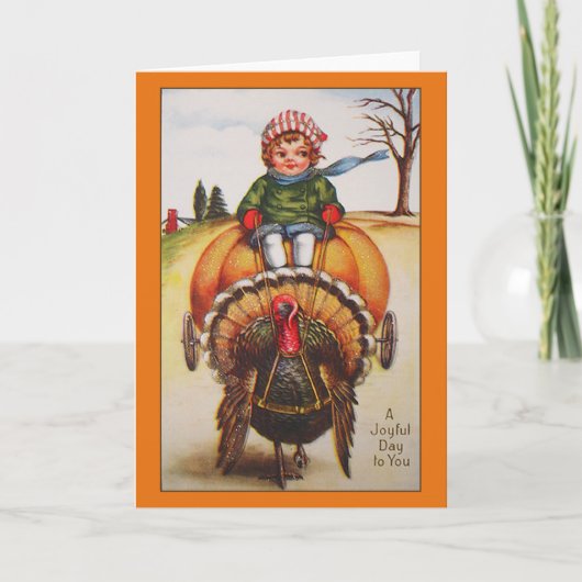    dag-illustratie-Thanksgiving kaarten (Voorkant)