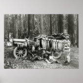 Dag in Big Lagoon, 1908 Poster (Voorkant)