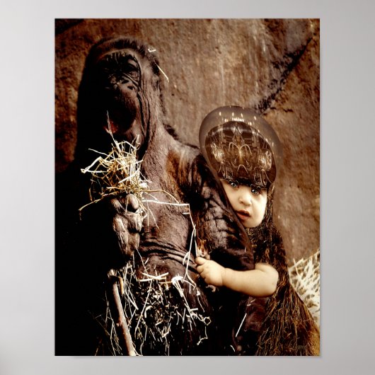 Dag in de dierentuin (afdrukken) poster (Voorkant)