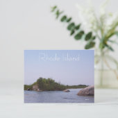 Dag in de oceaan briefkaart (Staand voorkant)