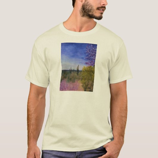 Dag in het landschap van de Arizona-woestijn buite T-shirt (Voorkant)