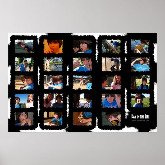 Dag in het leven - Poster (Voorkant)