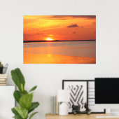 Dag in nachtelijke afdrukken poster (Thuiskantoor)