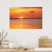 Dag in nachtelijke afdrukken poster (Keuken)