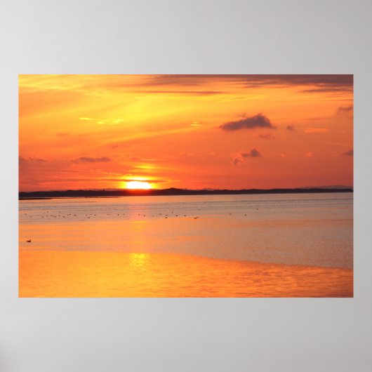 Dag in nachtelijke afdrukken poster (Voorkant)