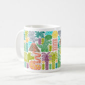 Dag in Prehistoria | Dinosaurussen, Kinderen met e Koffiemok (Voorkant links)