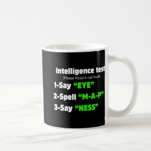 Dag Intelligentie Test Say Eye M Een Pess Papa Jok Koffiemok