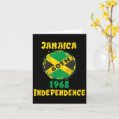 Dag Jamaica 2023 61ste  Kaart (Gele Bloem)