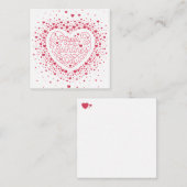 DAG/kaartje voor schrijfpapier Notitiekaartje (Voorkant / Achterkant)