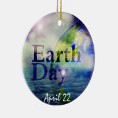 Dag Kerstdag Keramisch Ornament (Rechts)