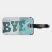 Dag Label vliegtuigstijl Bagagelabel (Achterkant horizontaal)