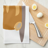 Dag liefje! Cartoon Beren keukenhanddoek (Quarter Fold)