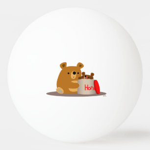 Dag liefje! Cute Cartoon Beren Ping Pong Ball
