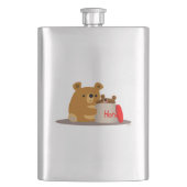 Dag liefje! Kute Cartoon Beren Klassieke fles Flacon (Voorkant)