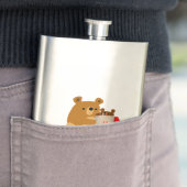 Dag liefje! Kute Cartoon Beren Klassieke fles Flacon (Voorbeeld)