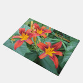 Dag Lilies - Verlicht Deurmat (Schuin)