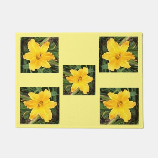 Dag Lilly Doormat Deurmat (Voorkant)