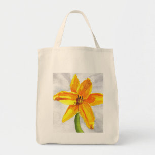 Dag Lily Organic Grocery Bag Tote Bag