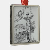 Dag mei 1907 metalen ornament (Rechts)