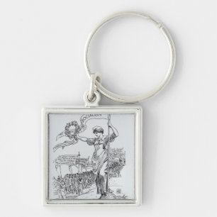 Dag mei 1907 sleutelhanger