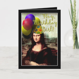 Dag meisje, Mona Lisa. Kaart