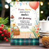 Dag Meisjes Liefde Bug Picknick Polka Dot 1e Verja Kaart